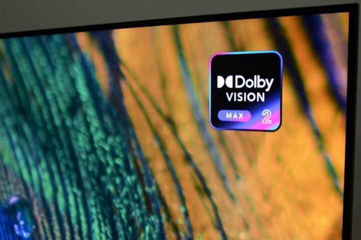Dolby Vision 2 Hisense TV close-up