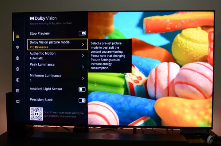 Dolby Vision 2 Hisense settings