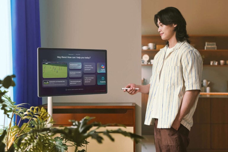 Samsung’s answer to changing TV habits? A screen on wheels