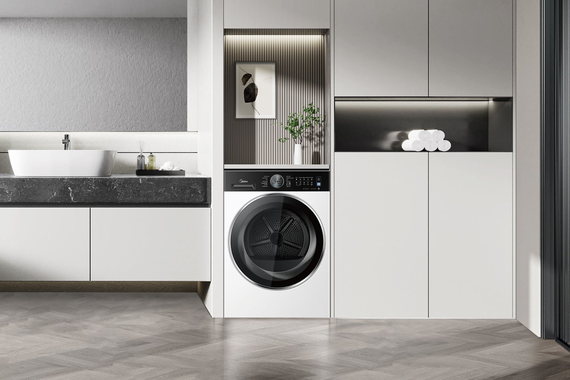 Midea's new laundry appliances aim to wash and dry efficiently
