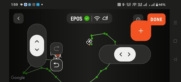robot mower boundry setting
