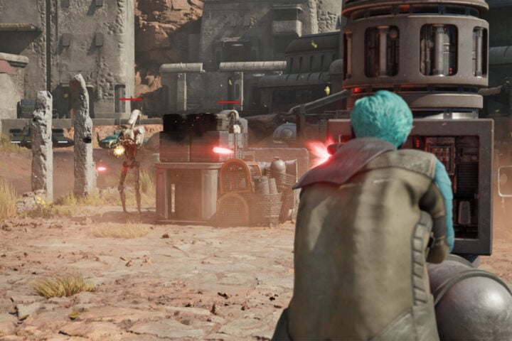 Star Wars Zero Company droid shooting