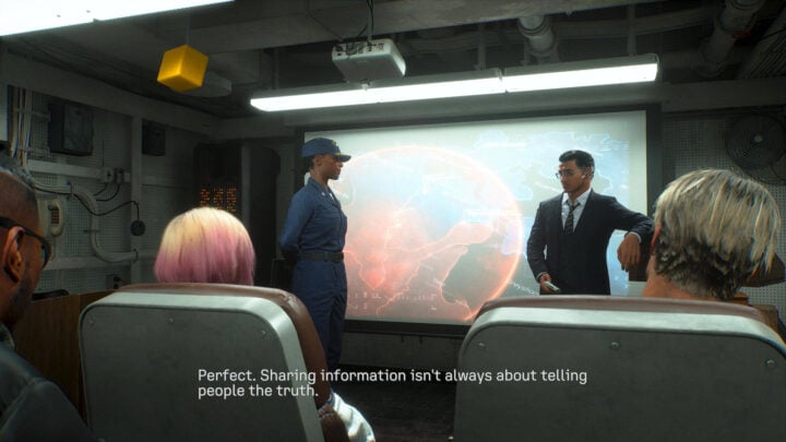 Ace Combat 8 screenshot cutscene