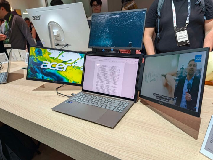 Acer PD163Q P3 triple screen extender