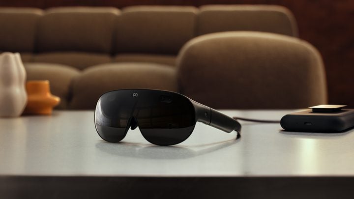 Meta VR Glasses outside