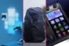 Nanoleaf blocks Quad Lock backpack Corsair SD keyboard collage