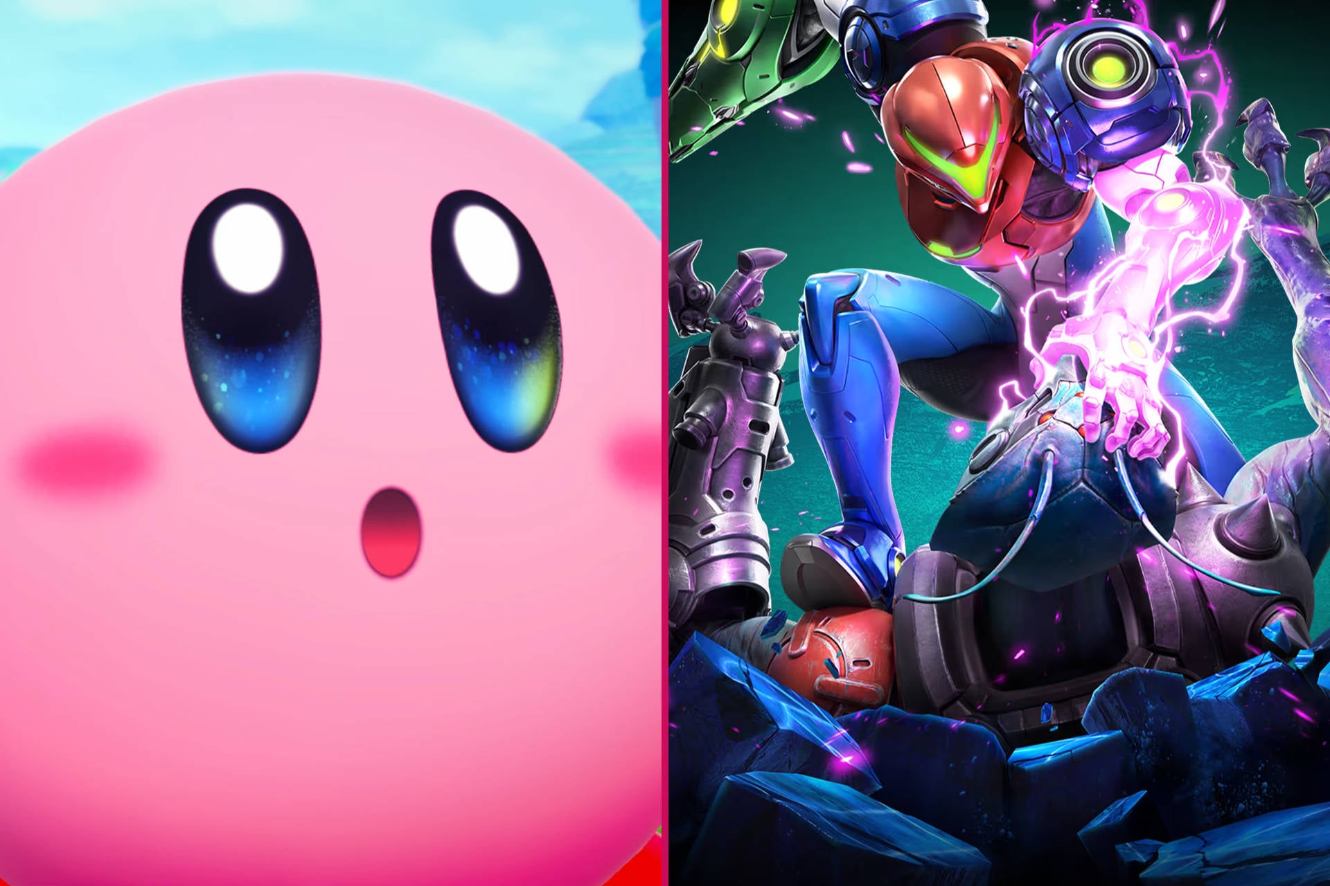 Flashy new Kirby and Metroid games star in mega Nintendo Direct