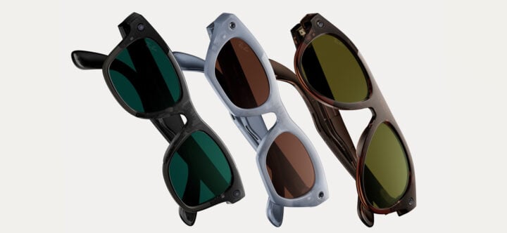Ray-Ban Meta Gen 3 glasses designs white background