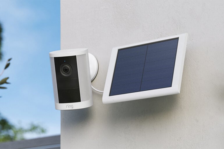 Win a 4-pack of Ring Solar Spotlight home security cameras!