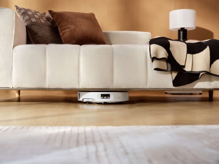 Roborock Qrevo Edge 3 Pro under couch