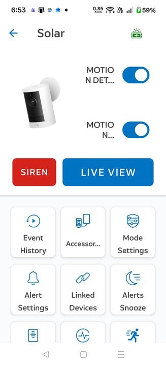 Ring app