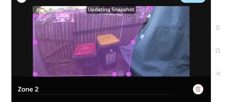 Ring Outdoor Camera Plus Solar motion settings