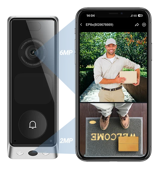EZVIZ EP8 camera view