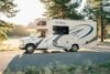 Caravan stock image