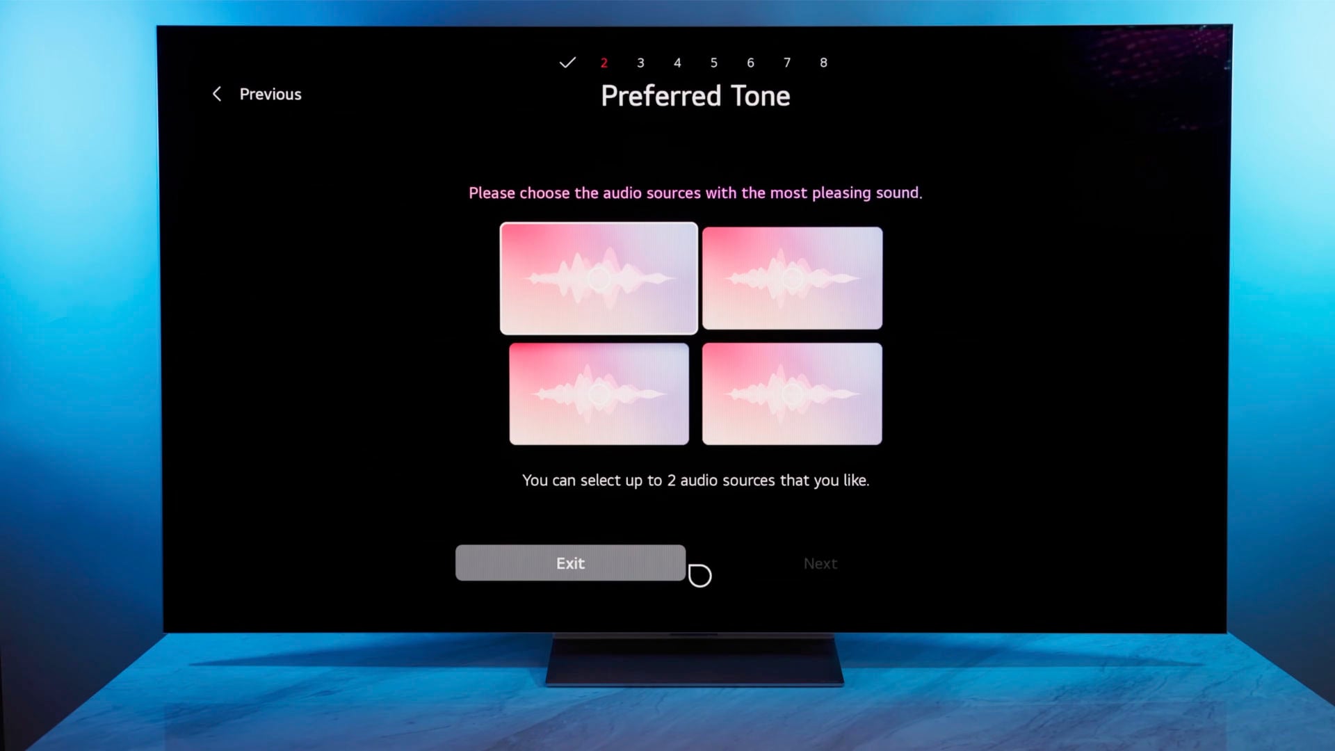 LG G6 OLED TV sound wizard