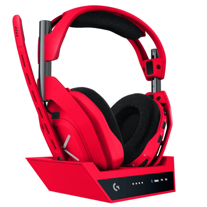 Logitech A50 X Headset Vivid Red