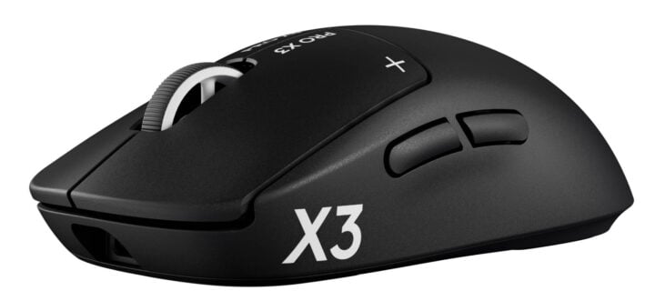 Logitech PRO X3 Superstrike Black mouse