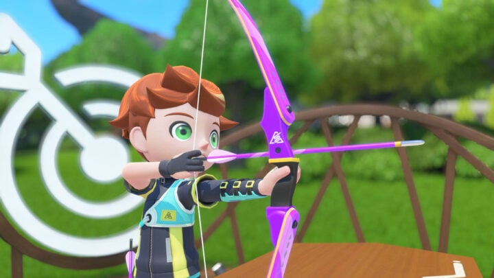 Nintendo Switch Sports Resort archery