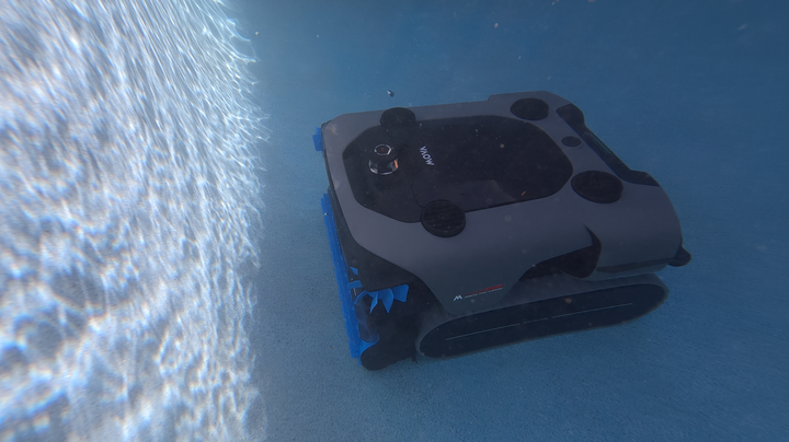 Pool cleaner shot by GoPro Mission 1 Pro